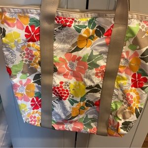LeSportsac large floral tote